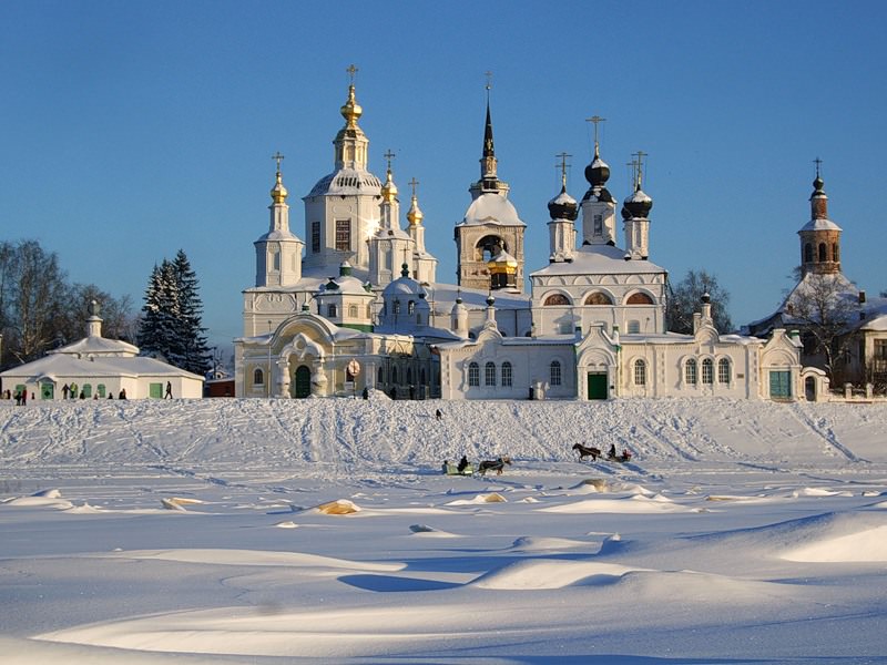 Великий устюг фото города зимой